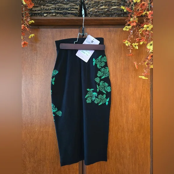 RARE Wheels & Dollbaby Dita Skirt ONE OFF SAMPLE Prototype Runway Piece Embroide - Picture 8 of 8